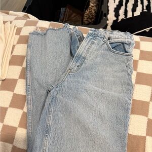 Abercrombie & Fitch High Rise Light Blue Jeans